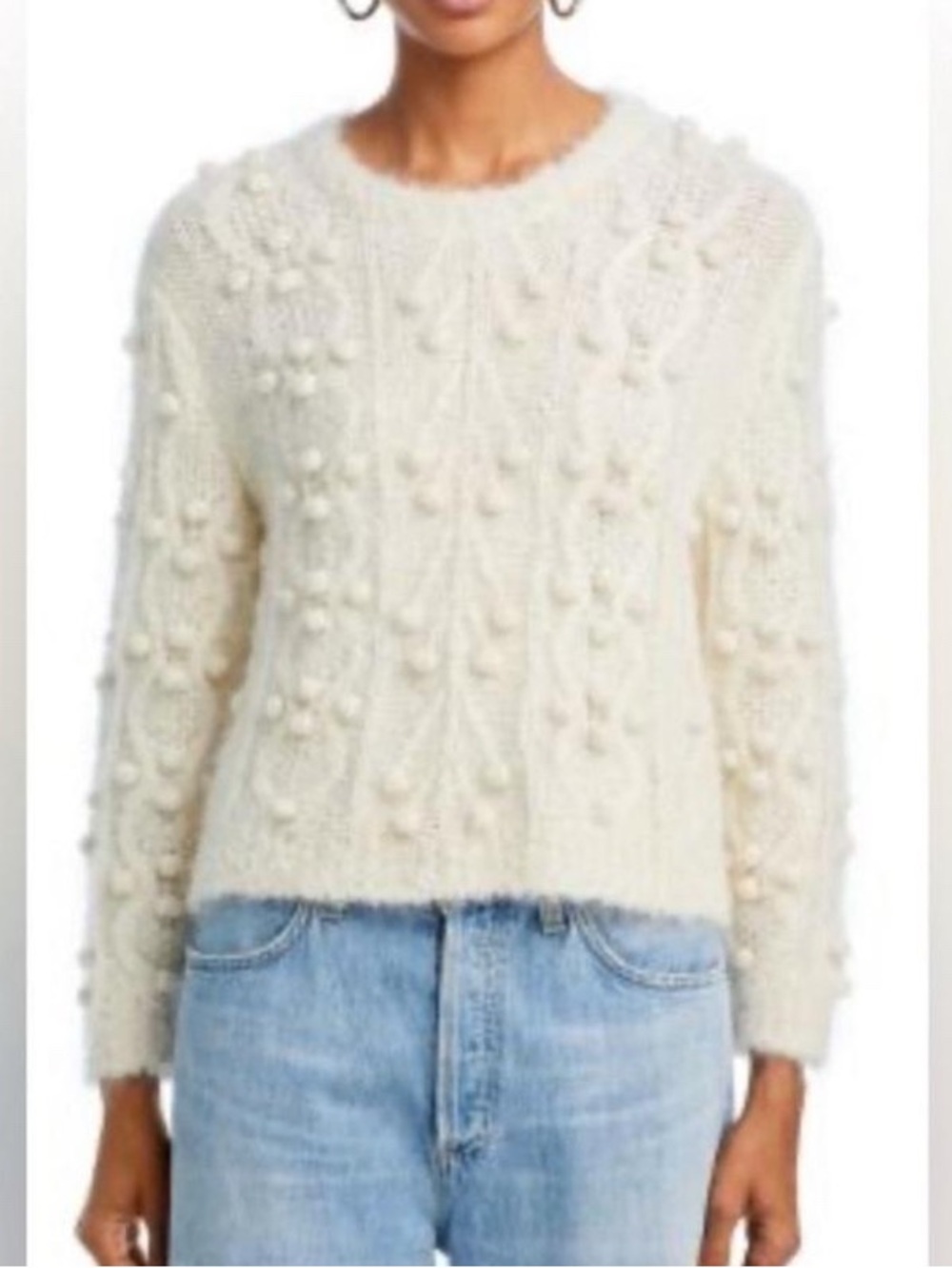 Frame Popcorn Pullover Sweater Size XS